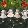 2024 Navidad Christmas Angel Dolls Xmas Tree Pendant Ornaments 2025 New Year Gifts Christmas Decoration for Home Natal Noel Deco