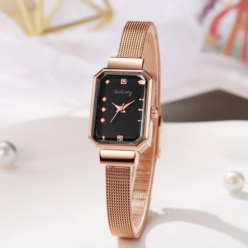 High Quality Fashion Elegant Quartz Watch Women Original Mesh Belt Wirstwatches Luxury Ladies Clock Reloj De Mujer Dropshipping