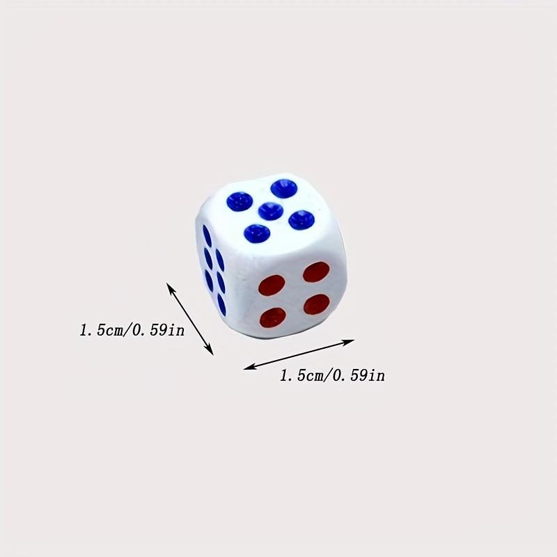 1 Box Playing Cards and Dice Set 9 Six Sided Count Dice for Board Game Recreation