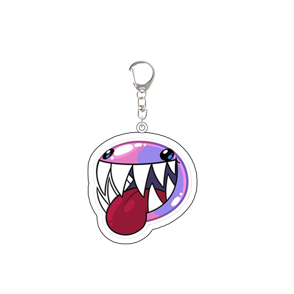 Anime Peripheral Acrylic KeyChain for TADC Pomni Jax Ragatha Gangle Zooble Kinger Caine Creativity Backpack Accessories Gift
