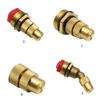 Adjustable Garden Watering Sprinkler Irrigation Brass Atomization Low Pressure Atomizing 4 Point Spray Head with Filter