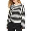 Womens/Ladies Striped Long-Sleeved Top