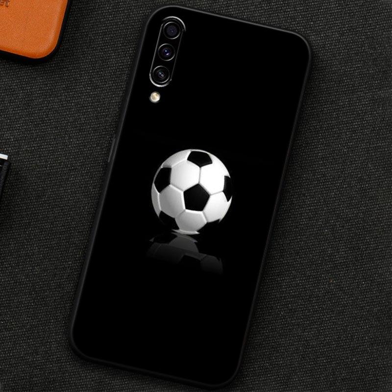 Soft Case For Samsung Galaxy A30 A30S A50 A50S A10S A70 A20S A10 A40 A7 A9 2018 Silicone Back Cover Football Passion Soccer Ball