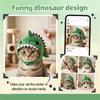 Dinosaur Hood Costume, Funny Pet Headpiece for Halloween Party Dress Up