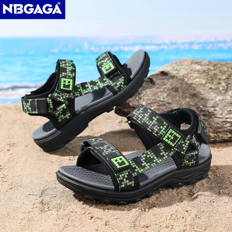 Children Casual Flat Sandals For Boys Girls Summer Beach Shoes Breathable Open Toe Non-Slip Outdoor Kids Walking Sandials