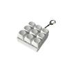 New Fidget Keychain DIY Keyboard Fidget Keychain Keys Button Relief Stress Finger Keyboard Cap 4/9Keys Pass The Time Clicker Toy
