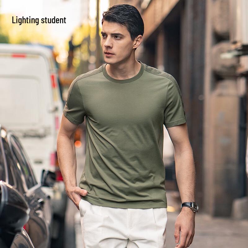 Mr. Bu Men s Breathable Anti-Wrinkle Short Sleeve T-Shirt XL