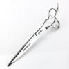 8.0 Inch Napson Glossy Silver 3 Pack Pet Grooming Scissors Straight Cut Set Send Row Comb 2H