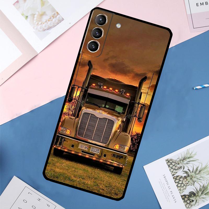 

Cool Heavy Truck Car Case For Samsung Galaxy S24 Ultra S21 S22 S23 S25 Ultra S9 S10 Plus S20 FE S25 FE Back Cover Galaxy S25