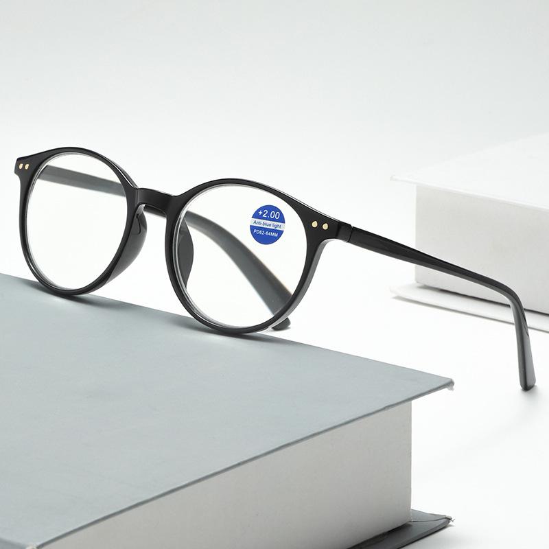 Anti-Blue Reading Glasses Middle-Aged And Elderly Retro Reading Glasses Men'S And Women'S High Definition Reading Glasses