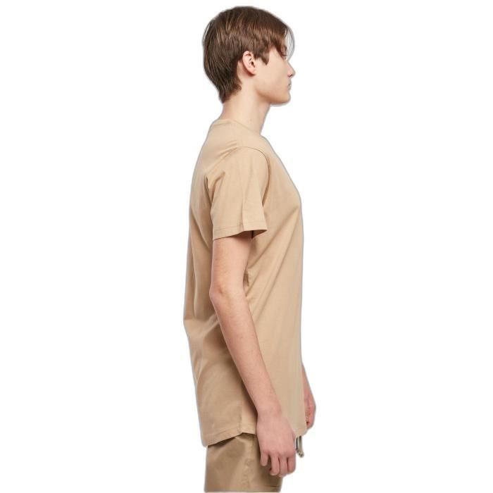 T-shirt forme longue Urban Classics - beige - 2XL