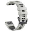 Rychloupínací 22mm 26mm řemínek na hodinky Fenix8 pro Garmin Fenix E 8 47mm 51mm 7 7X 6 6X/Epix Pro/Enduro 3 Dvoubarevný silikonový pásek náramek
