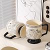 Elegant Red Rose Ceramic Mug