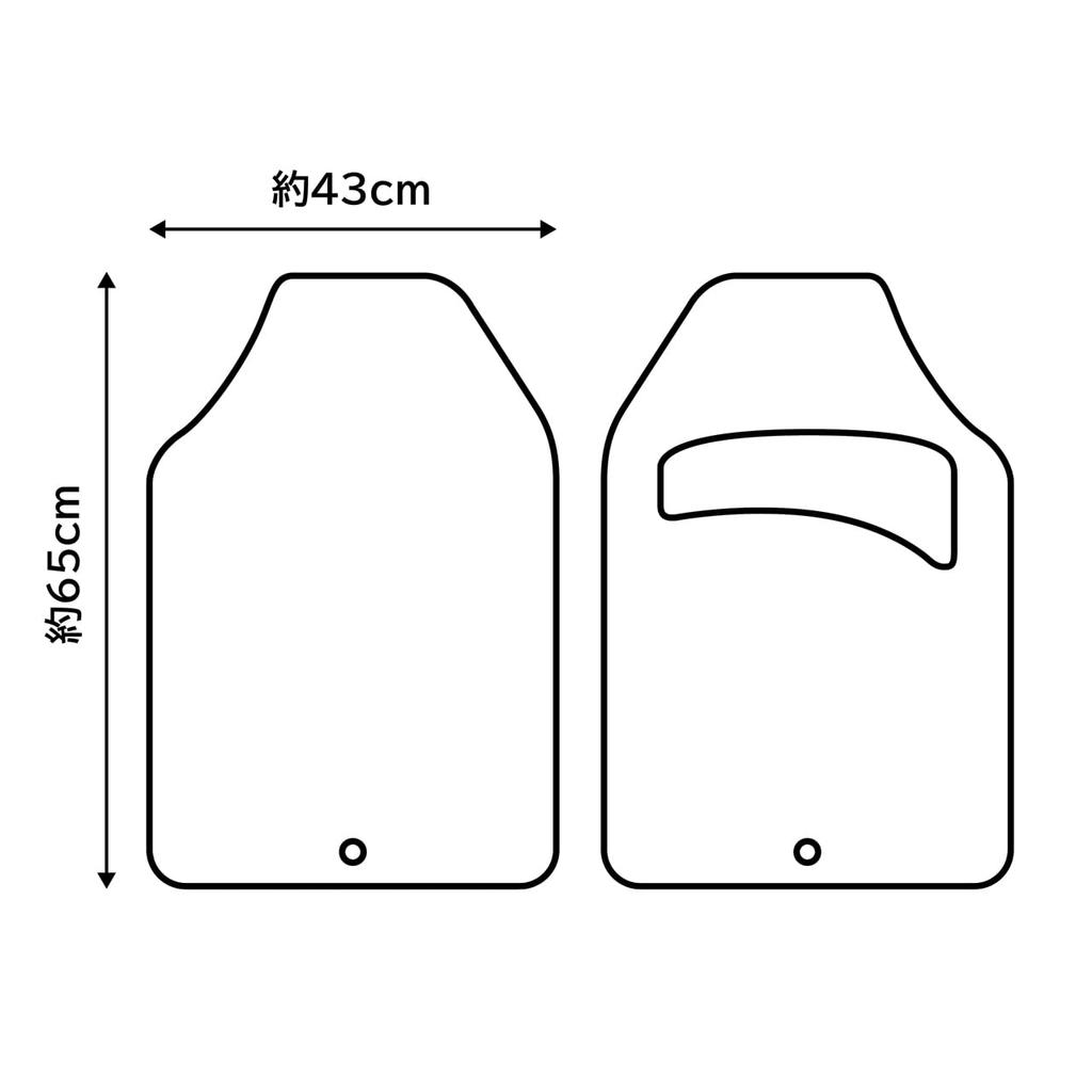 MOMO FUN Floor Free Set of Milan Mats, Size, Front, 2, Italy,