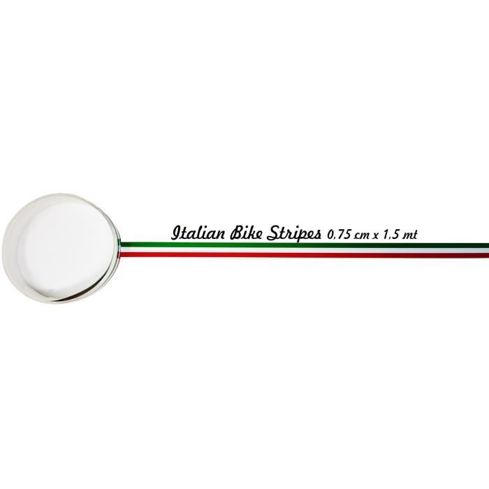 Bandes Adhésives De Course Pour Motos, Italie Couleurs, 7,5 Mm X 1,5 Mt