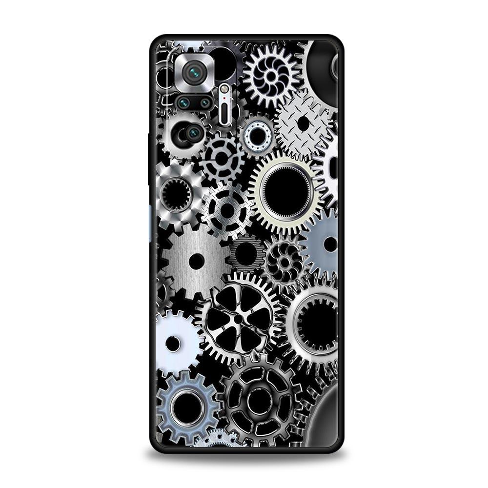Inside Motherboard Circuit Board Phone Case For Xiaomi Redmi Note 12 11 10 Pro Plus 9S 9 8 7 9T 8T 9C 9A 5G K40 Gaming Cover