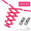 Fashion Elastic No Tie Shoelaces Rhinestone Cross Lock Tieless Shoelace Flat Shoe Laces Suitable for Sneakers and Athletic Shoes