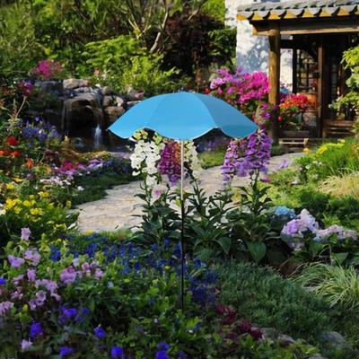 Plant Umbrellas for Outdoor Plants, 14" Small Garden Plant Umbrella Shade with Adjustable Angle, 52" Higher Sun Shade for Plants