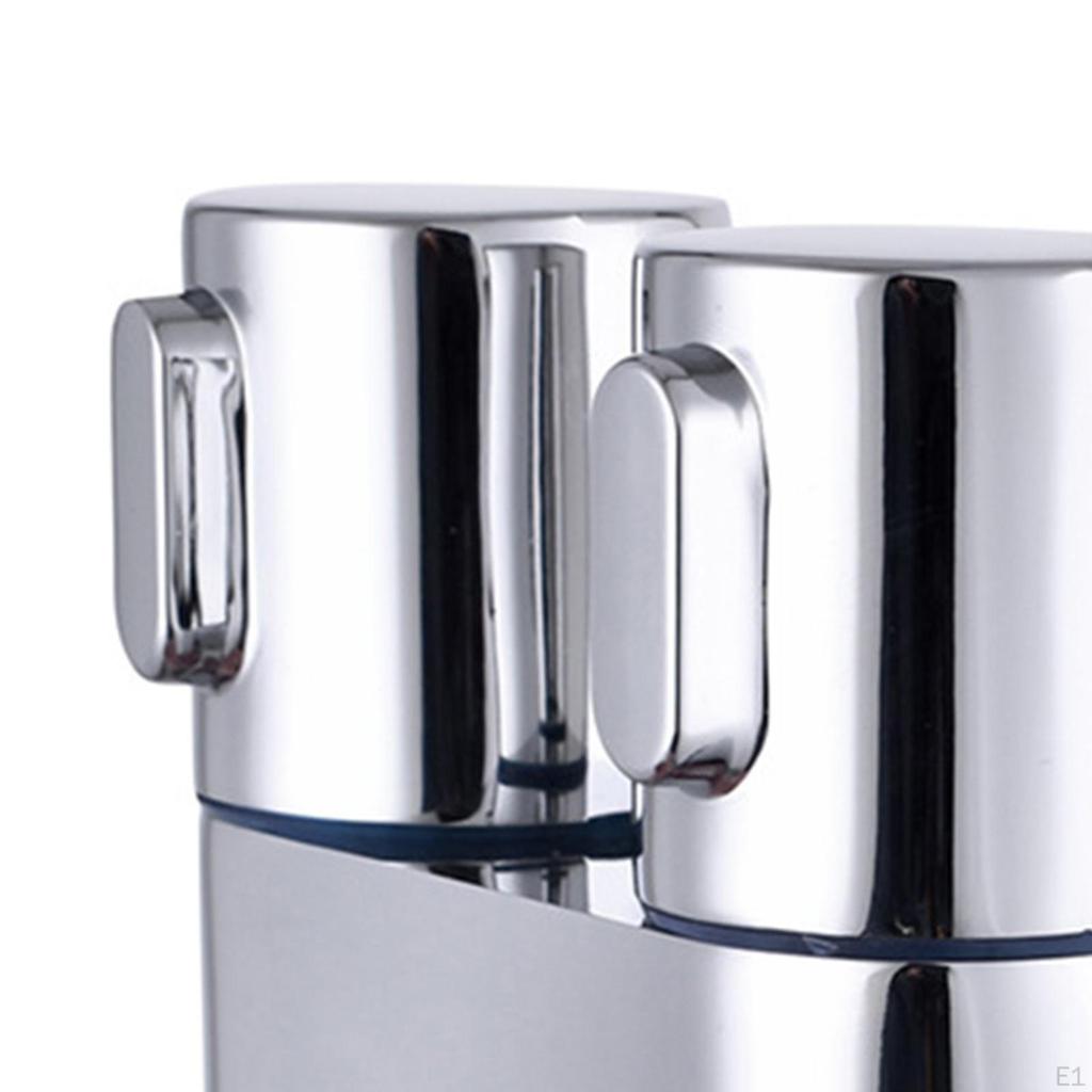 3 Passage Angle Shut-off Double Outlet G1 / 2 Thread Filling for Bathtubs Cold, Water Kitchen