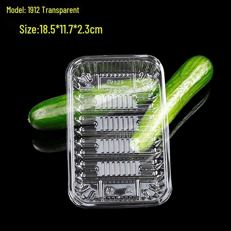 Disposable Rectangular Food Packaging Trays