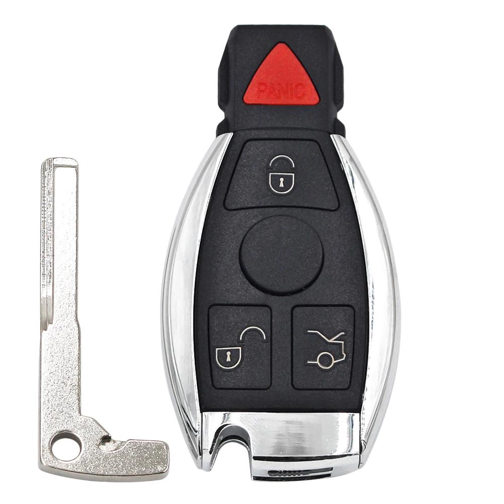 2/3/4 B BGA Remote Car Key Shell Fob Case for  Benz A B C E S Class W203 W204 W205 W210 W211 W212 W221 W222