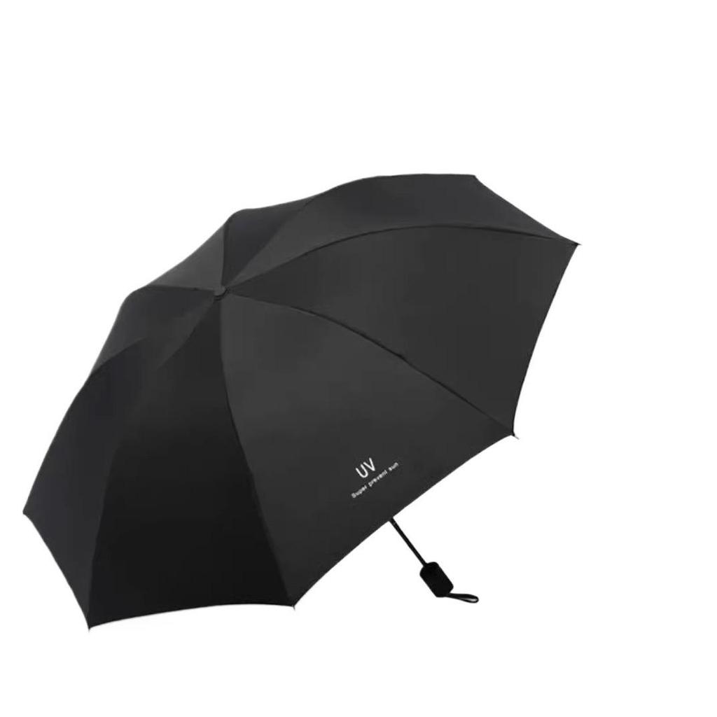 Women's Sun & Rain Dual-Use Compact Umbrella - Reinforced, Anti-UV, Extra Large, Fresh Style