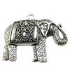 Retro Elephant Charms Alloy Animal Pendants For Jewelry Making Handmade Supplies