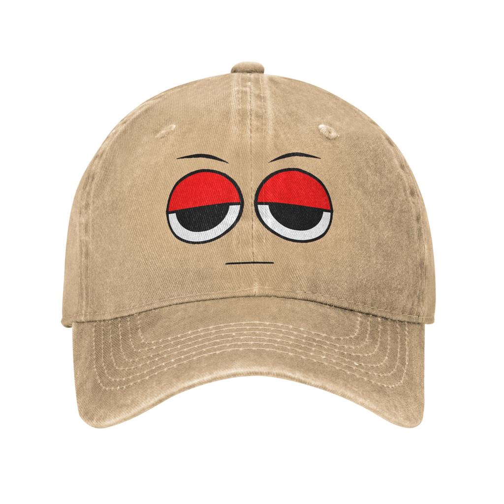 Sprunkis Cartoon Unisex Baseball Caps Cartoon Game Distressed Denim Washed Hats Cap Outdoor Activities Adjustable Headwear