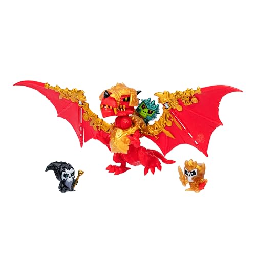 Treasure X Lost Lands Mystery Chest | Unlock and reveal over 25 surprises! Smash dragon blocks, solve puzzles, and insert dragon eyes for the ultimate