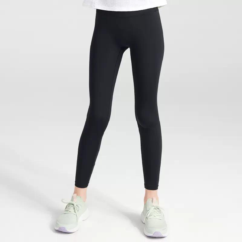 Summer UV Protection Ice Silk Girls' Quick-Dry Yoga Pants