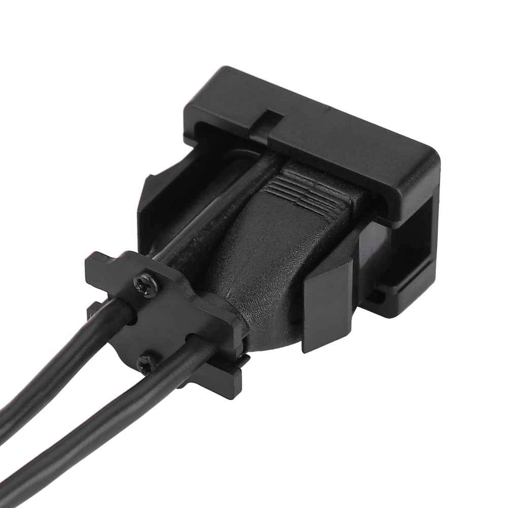 Car USB Outlet, AUX Audio Cable, USB Charging Cable, 1.4 inch (3.5 mm) Jack,