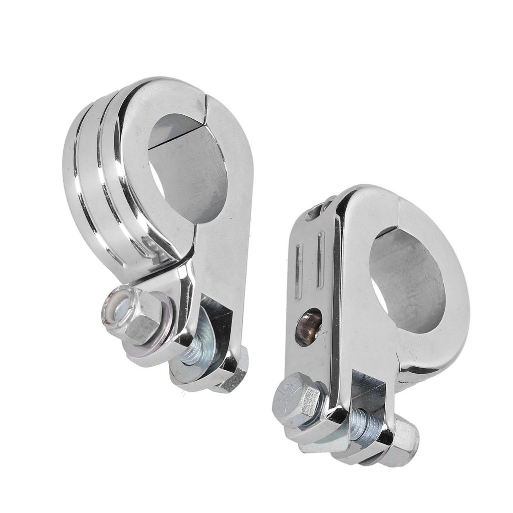 2 buc clemă de montare pentru suporturi de motor, din aliaj de aluminiu, potrivită pentru Honda