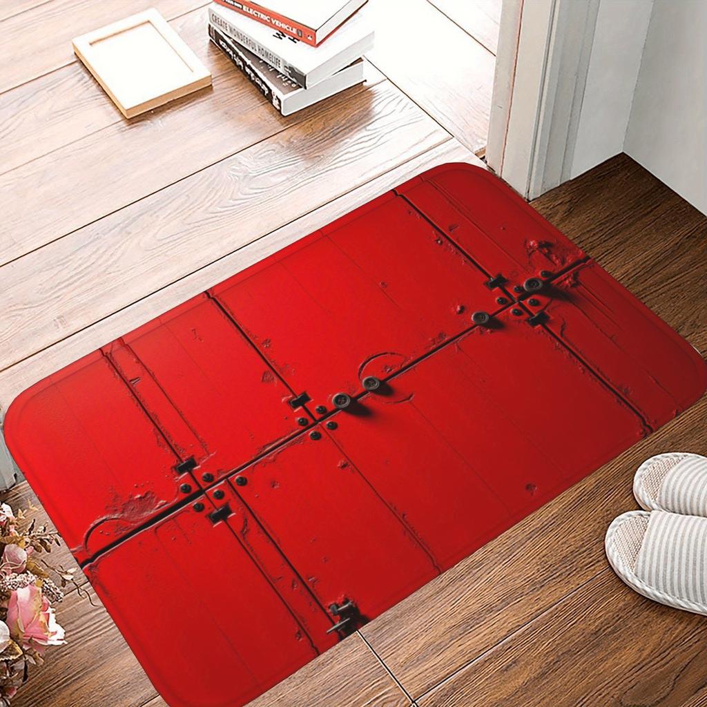 1PC Colorful Pebbles Pattern Kitchen Rug Non-Slip Door Mats Pop Design Bathroom Rug Bath Mat Carpet for Home Sink Laundry Decor