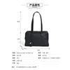 First Layer Cowhide Victoria Bowling Pillow Bag Genuine Leather Portable Tote Bag Fashionable High-end Shoulder Messenger Bag