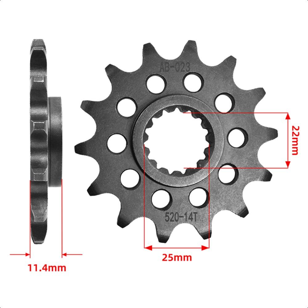 520 14T 50T Front Rear Sprocket Kit for K*TM 350 400 620 LC4 Enduro 400 SC 620 SC Super Competition