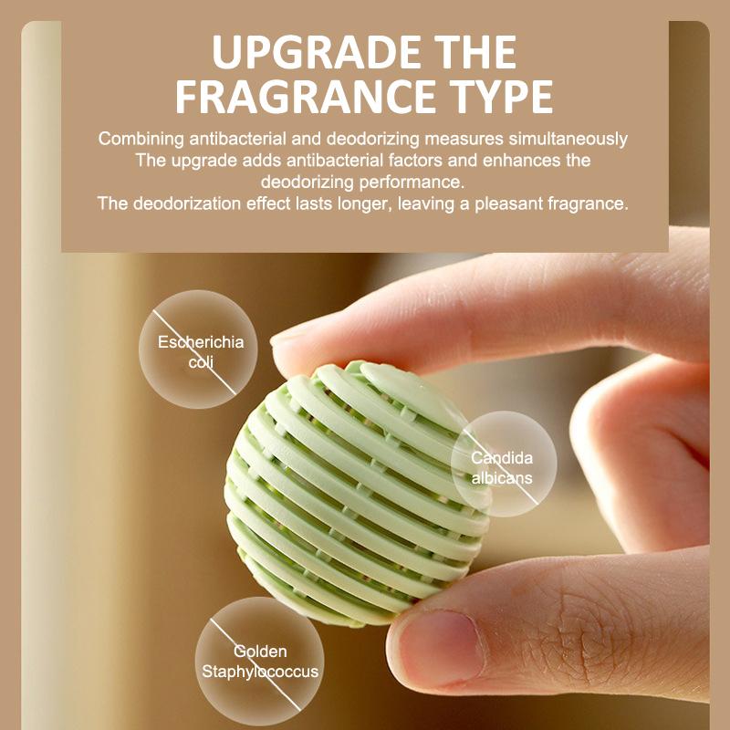 Deodorizer Freshener Balls Long-Lasting Aromatic, Mildew And Insect Proof For Wardrobe, Shoe Cabinet, Bathroom, Gym Bag And Car