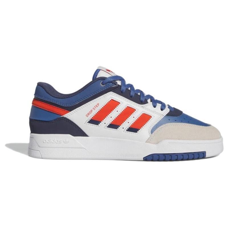 adidas Sneakersy Originals Drop Step Low 'Białe Czerwone Niebieskie' IE9902