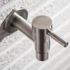 304 Stainless Steel Garden Bibcock T Shape Single Cold Faucet Kitchen Sink Faucet  Balcony