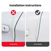 6 Pcs Car Door Edge Guards Glowing  Door Protector Door Guard for Scratch Resistance Easy Installation On Any Vehicle