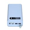 Contenitore per Batterie a 12 Scomparti Supporto Staccabile per Power Bank per Custodia Fai da Te per Guscio Porta Batterie Dual USB 18650 per Custodia