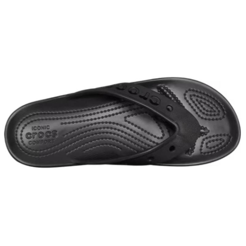 Crocs Comfortable and Simple Flip-Flops Unisex Black