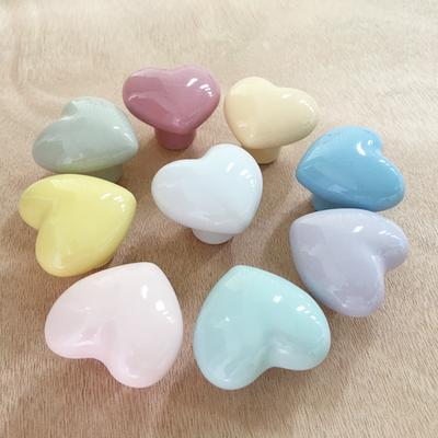 Love Shape Kids Using Cute Room Decoration Cabinet Knobs Cabinet Handle Door Wardrobe Handle