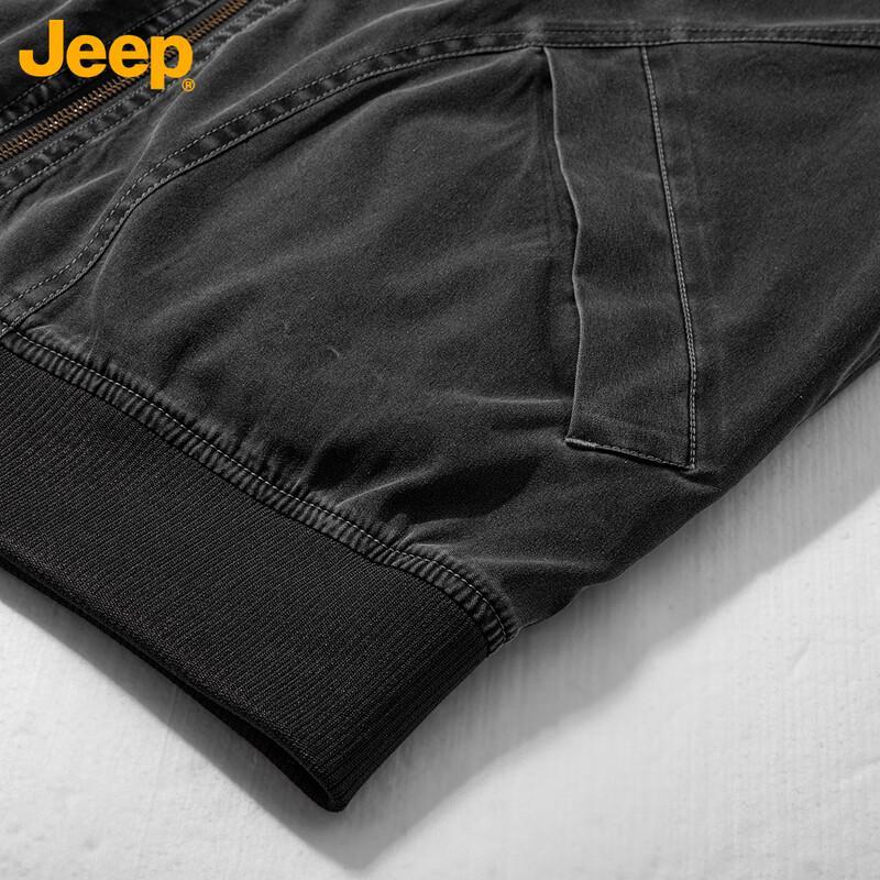 Jeep Washed Vintage Unisex Casual Jacket