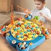 Electric Magnetic Fishing Toy Set with Rotating Sound Effects for Children's Early Education
