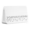 Portable Air Quality Monitor Room Temperature Humidity Meter USB Rechargeable Gas Analyzers Multifunctional 7IN1 Clock for Home Office Digital Display