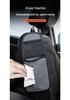 Large Car Seat Storage Bag with Tissue Box and Cup Holder