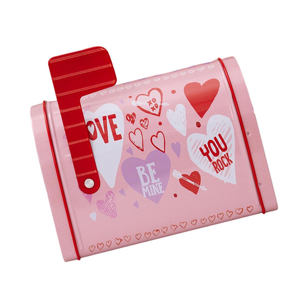 Mailbox Toy Valentine's Day Gift DIY Projects Mini Storage Container for Pastry Snack Greeting Cards Valentine Exchange Gifts