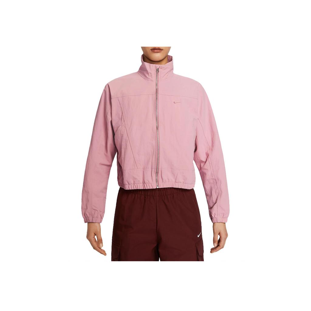 Nike Sportswear Everything Wovens Fashion Sports Comfortable Long Sleeve Jacket Women Jacket Element-Pink HJ1000-699