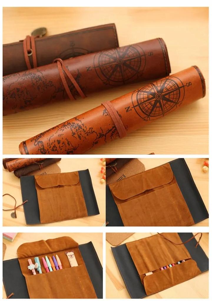 Brown Pencil Case