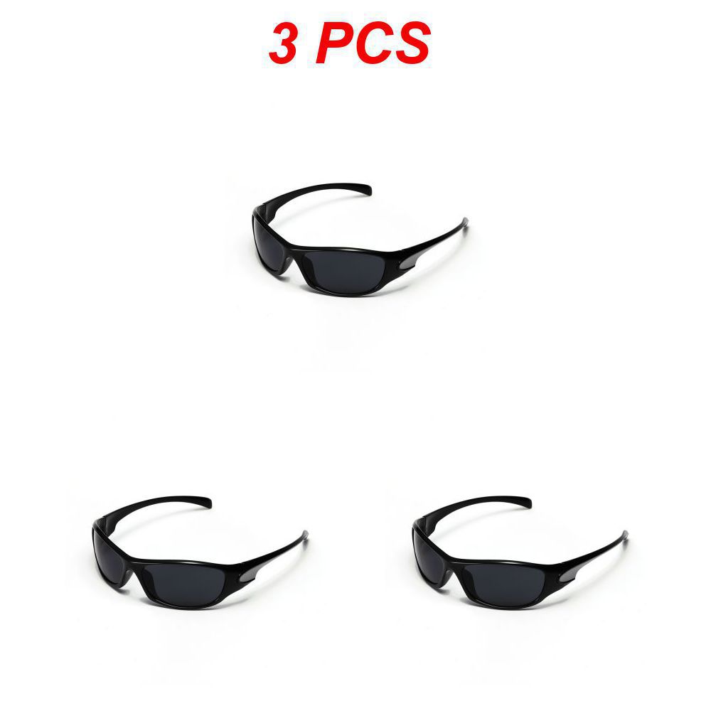 1/3/5PCS Y2k Millennium Color Punk Hip Hop Red Style Outdoor Driving Glasses Street Hot Girl Glasses Gothic Uv400 Goggles